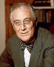 32nd US President Franklin D. Roosevelt