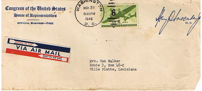 Ethel Mae Walker's correspondence in 1946. 1