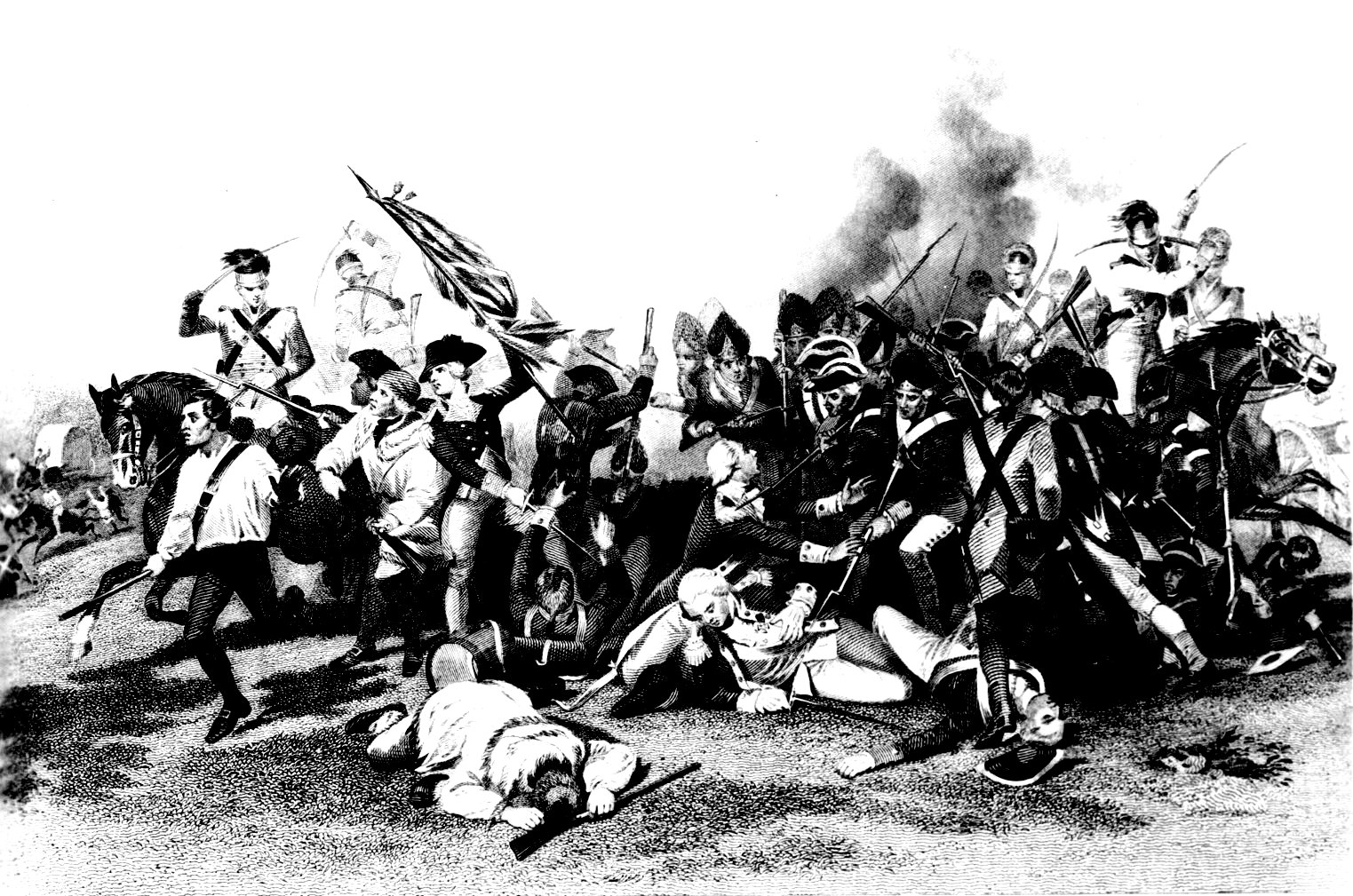 Death of General DeKalb