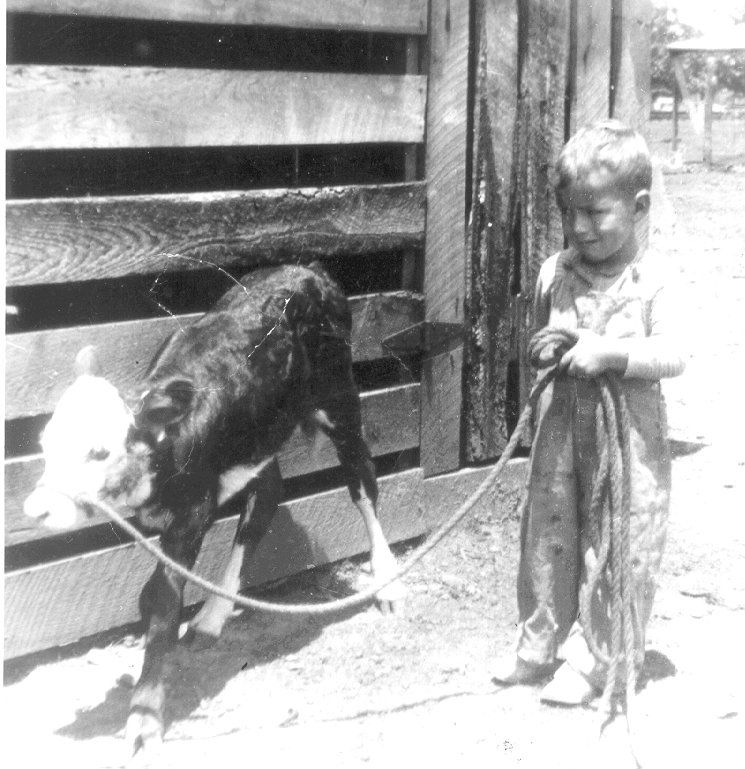 Bryant with calf