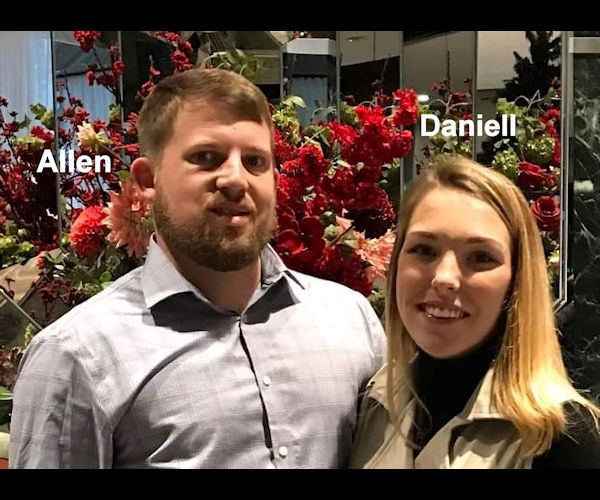 GC Danielle Jessup and Allen Patrick